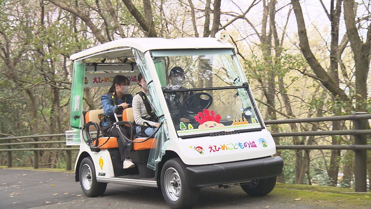 自動運転で快適に！「とべもりジップライン」で「コシロ・カート」運用始まる【愛媛】