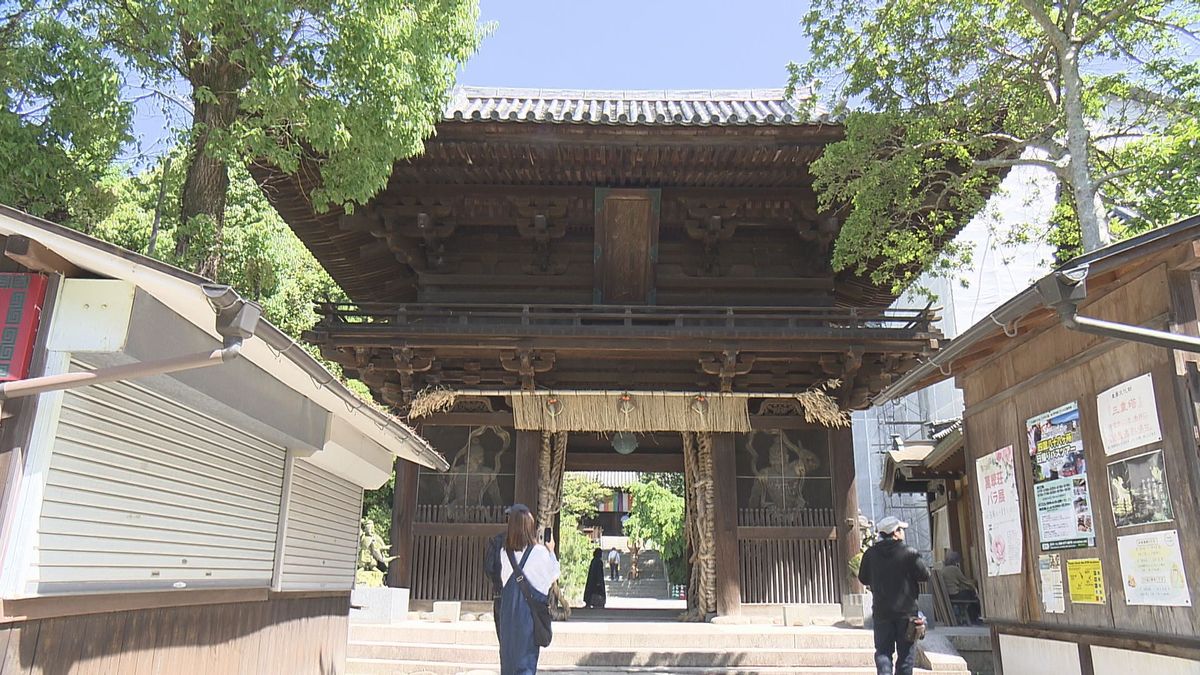 四国霊場の石手寺で文化財修復に向けたクラファン立ち上げ