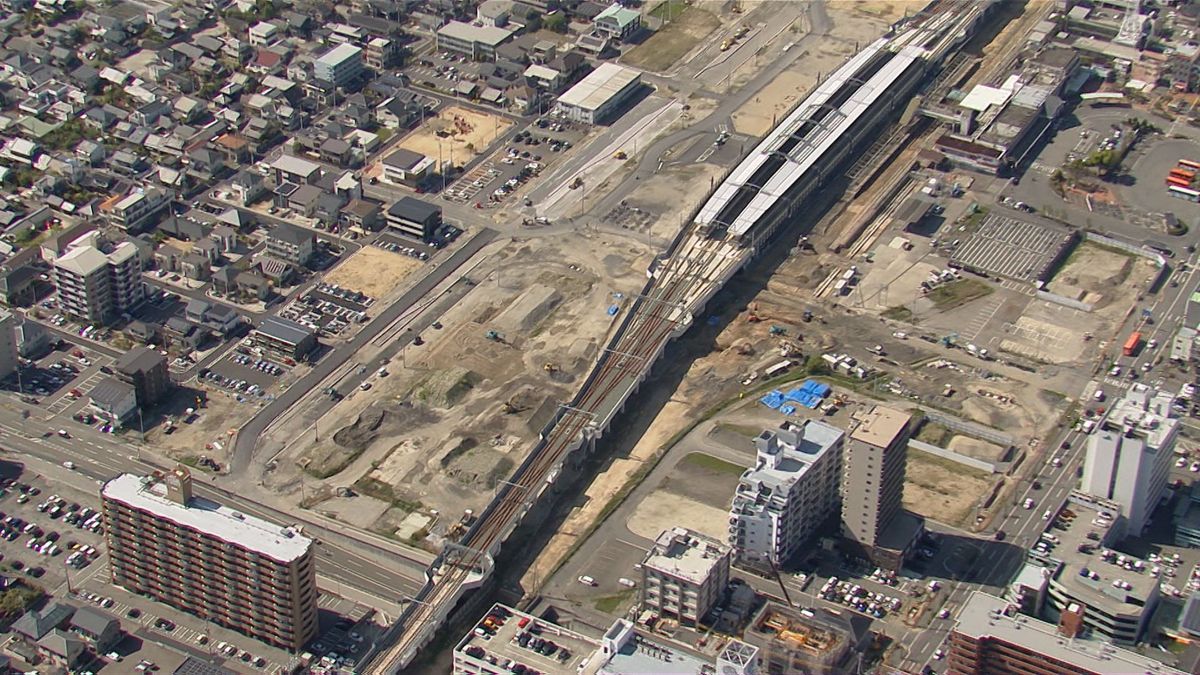 JR松山駅周辺に整備目指すアリーナ 市が初めて基本計画の素案示す