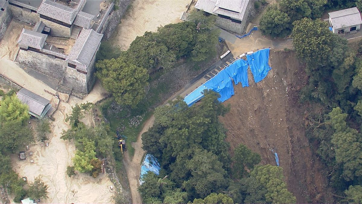 松山城土砂崩れ「なぜ梅雨に工事を」救えなかった命…文化財は“足かせ”になったのか？