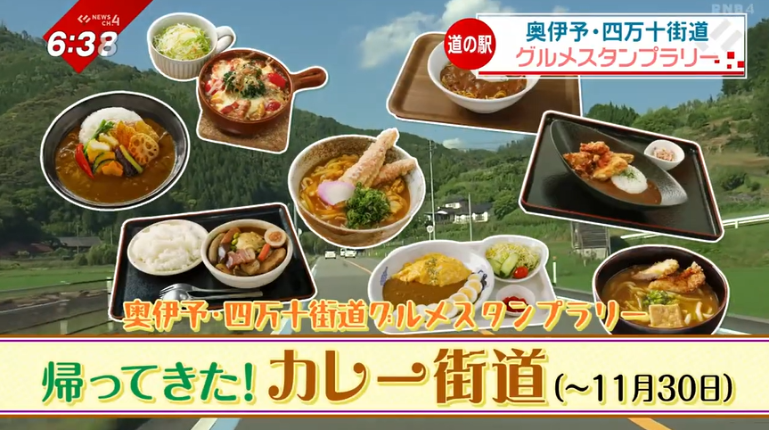 愛媛・高知の「道の駅」を巡るカレー街道の魅力
