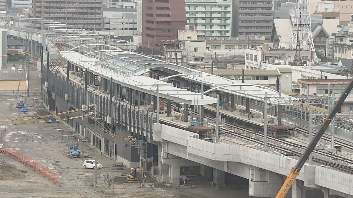 JR松山駅エリアの再開発 新たな施設の受託候補者を選定 今年度末の基本計画策定めざす