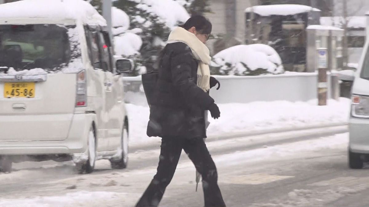 愛媛県で降り続く雪 あす未明から再び強い寒気流れ込み大雪のおそれ