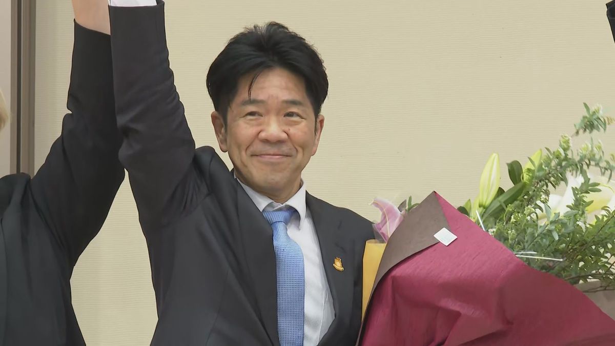 現職の大城一郎氏(60)が無投票で5回目の当選 八幡浜市長選挙【愛媛】