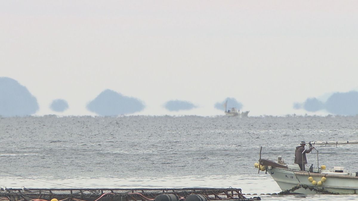 蜃気楼の一種…島や陸が浮いたように見える「浮島現象」愛媛・西予市