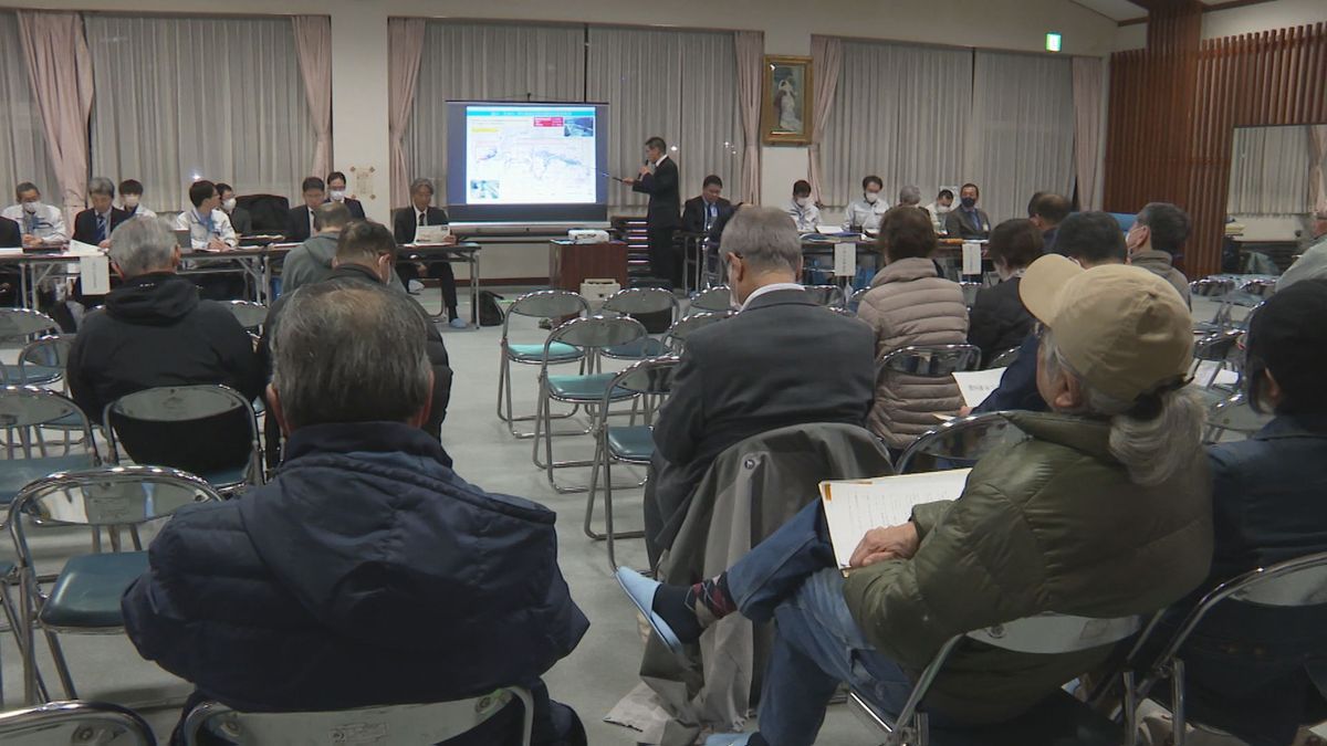 肱川の緊急治水対策で住民説明会 2ダムの操作ルールも変更へ【愛媛】