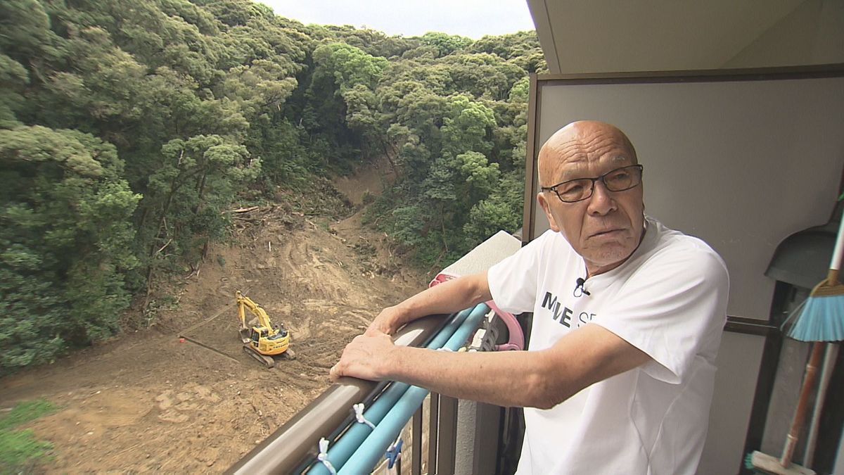 「今もまだ落ち着かない」松山市の土砂崩れから2週間…住民が語る二次災害への不安