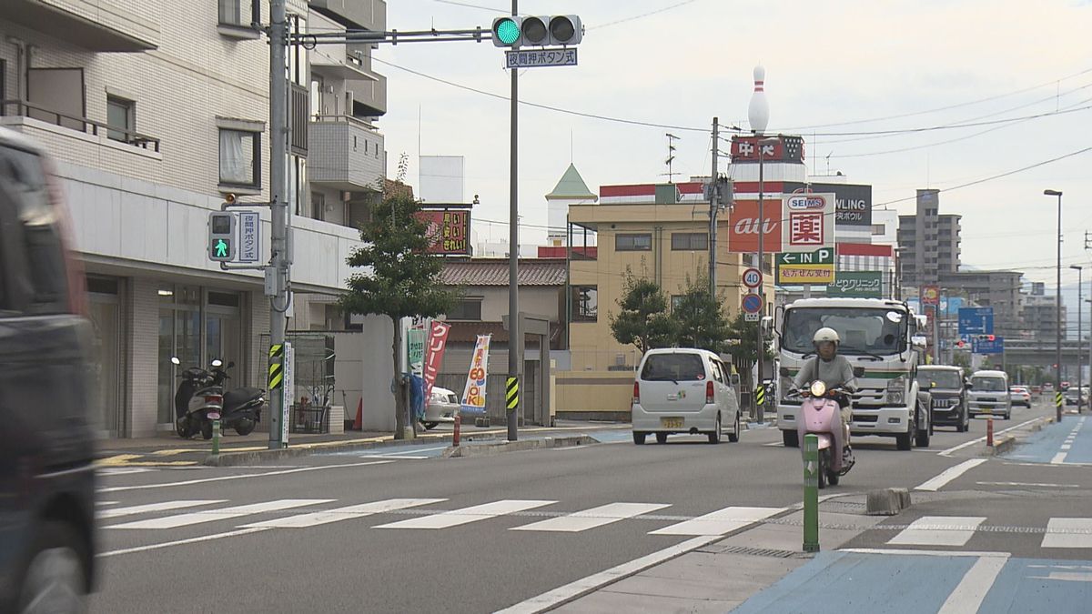 松山市 横断歩道を渡っていた51歳男性 大型トラックにはねられ意識不明の重体 現場には押しボタン式の信号機【愛媛】