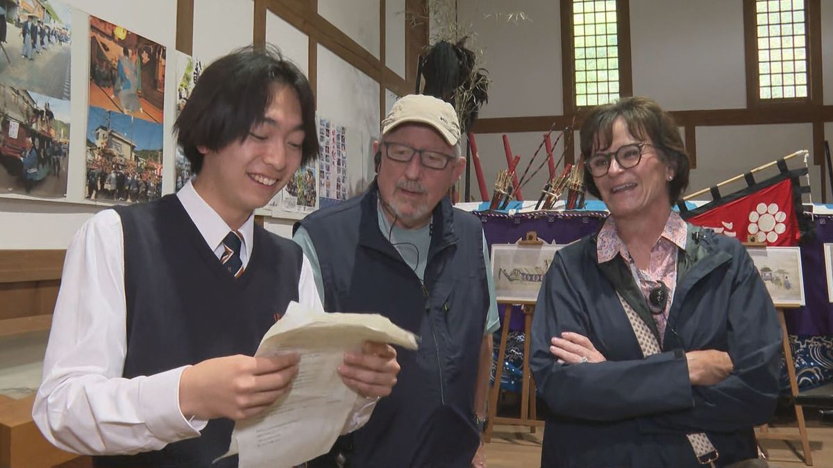 外国クルーズ船「ル・ソレアル」号が宇和島に寄港 地元高校生が英語でおもてなし【愛媛】