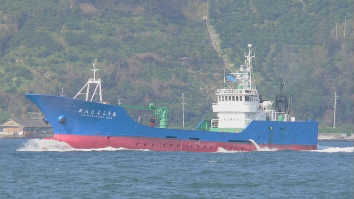 行方不明の活魚運搬船が和歌山県の海底で発見 乗組員6人の行方は未だ分からず【愛媛】