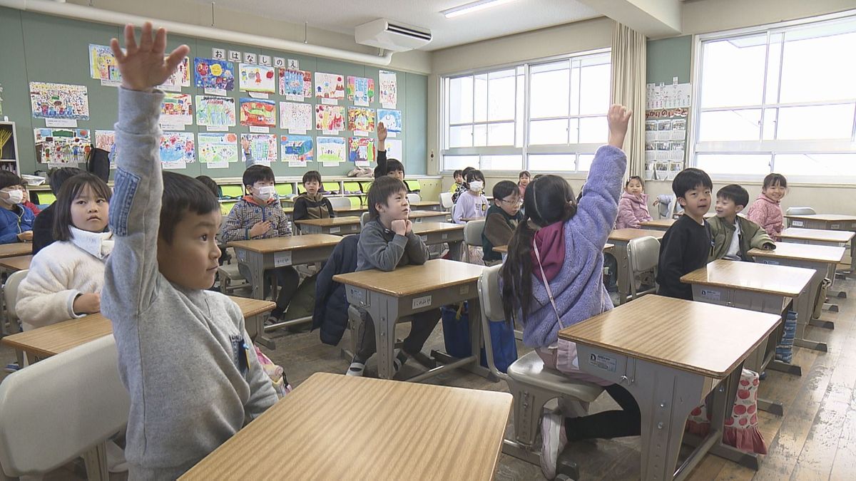 3学期がスタート！県内ほとんどの小学校で始業式 子どもたちの今年の目標は？