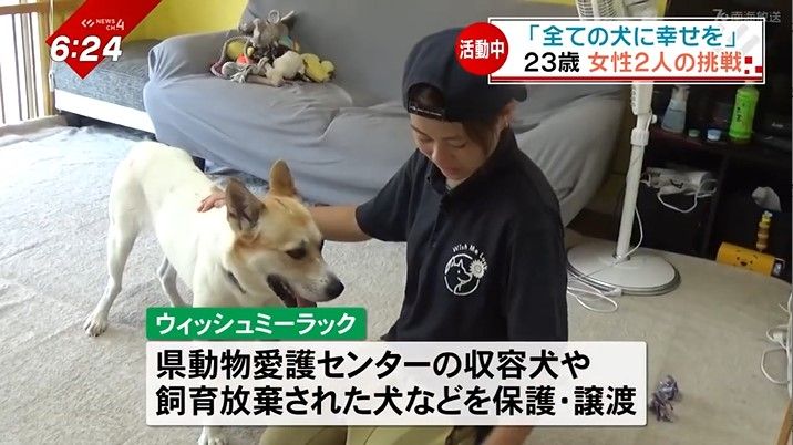 「仕方のない飼育放棄は絶対にない…」保護活動通して 23歳が目指す“人と犬の共生”のあり方