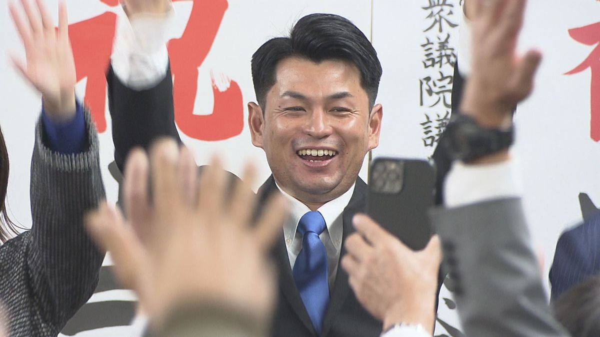 松前町長選 無所属・新人の田中浩介氏が初当選「みなさんの課題が希望に変わる新しい町を」【愛媛】