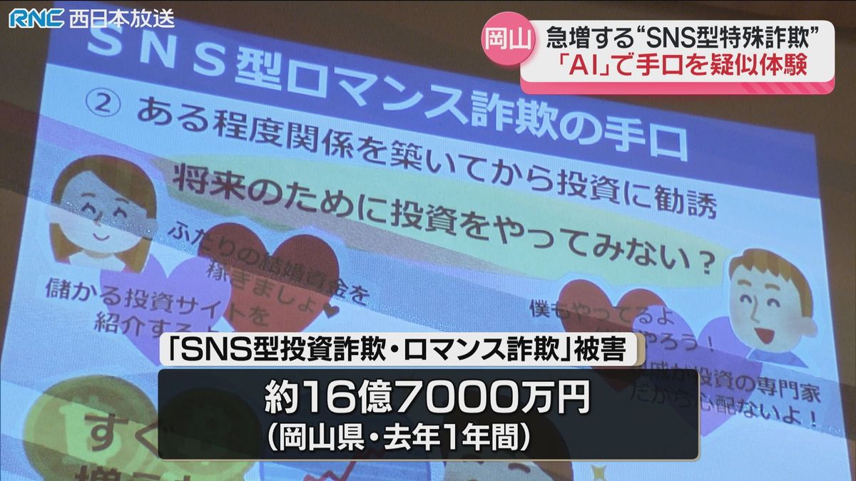 AIで学ぶ　詐欺被害防止の体験会