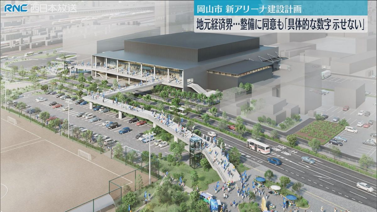 岡山市新アリーナ　現時点で経済界から費用負担の提示無し