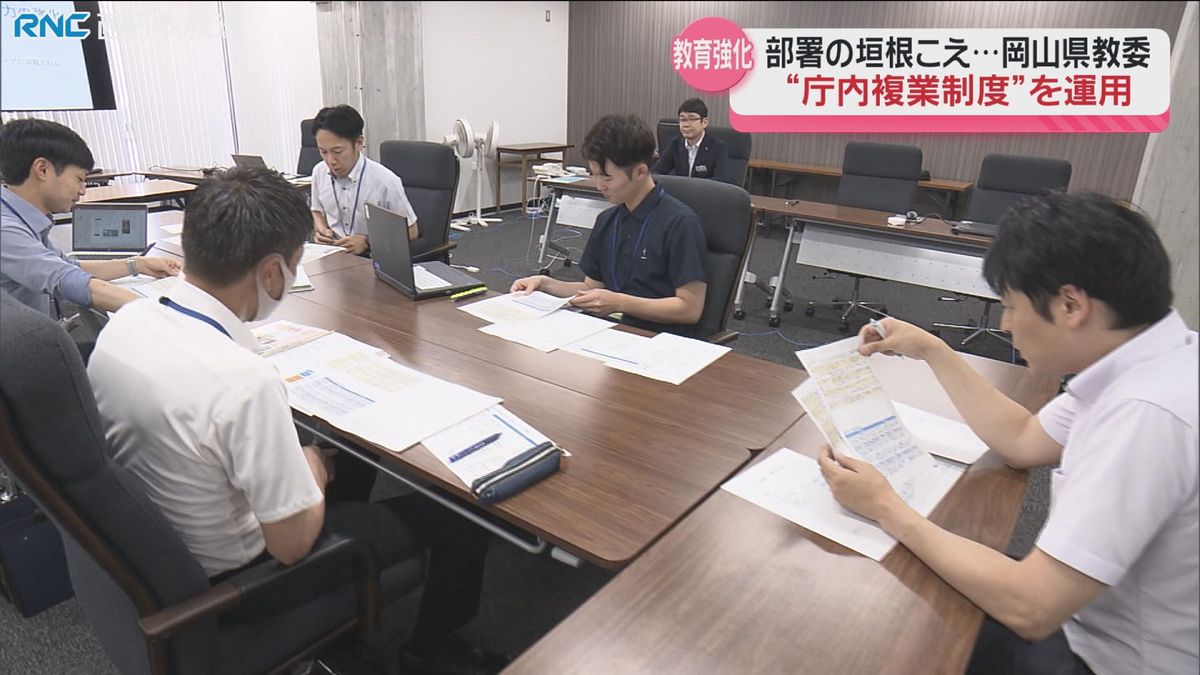 岡山県教育委員会「庁内複業制度」運用開始　担当業務以外でも政策立案