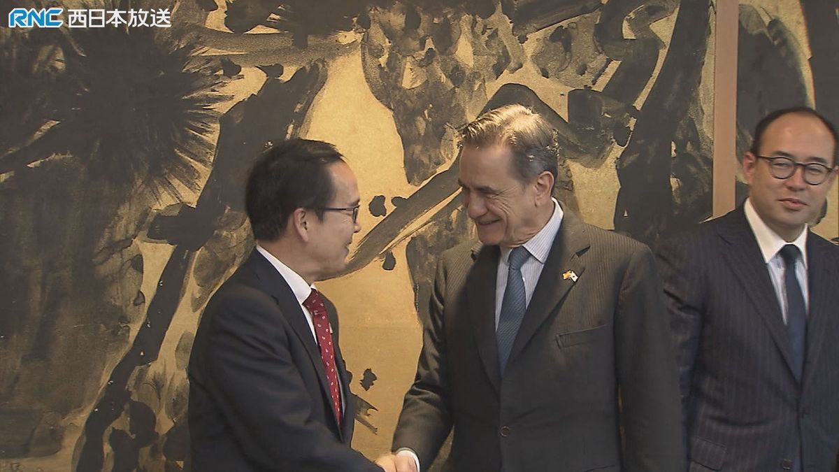 駐日スペイン大使　香川県知事を表敬訪問