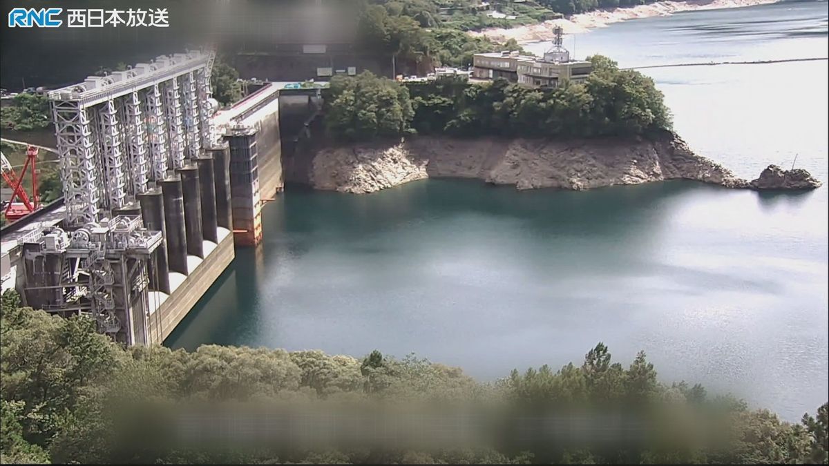 「第2次取水制限」10日開始決定 早明浦ダムの貯水率低下を受け(2026年8月6日掲載)|RNC NEWS NNN