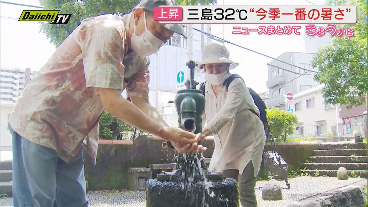 県内各地で真夏日を観測 この暑さあなたは何で乗り切る【川で涼む】【かき氷】【うなぎ】