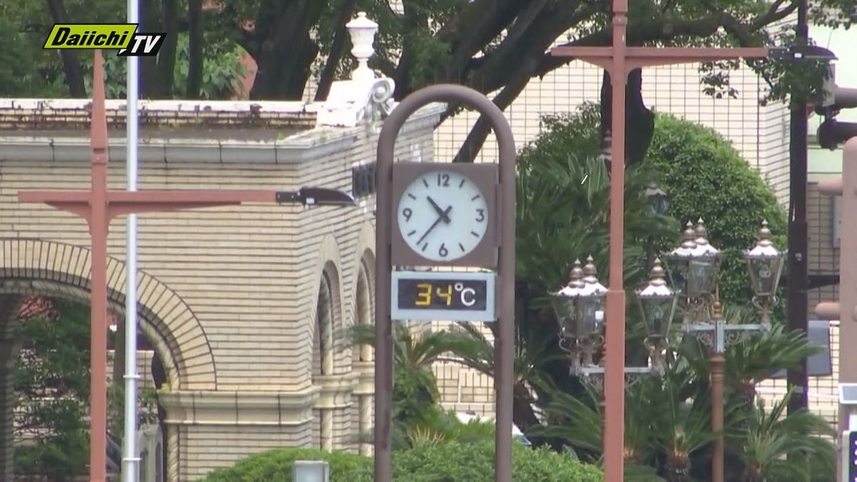 【気象速報】静岡市で気温３４．３度　全国最高を観測（２４日 午前１０時１１分現在）