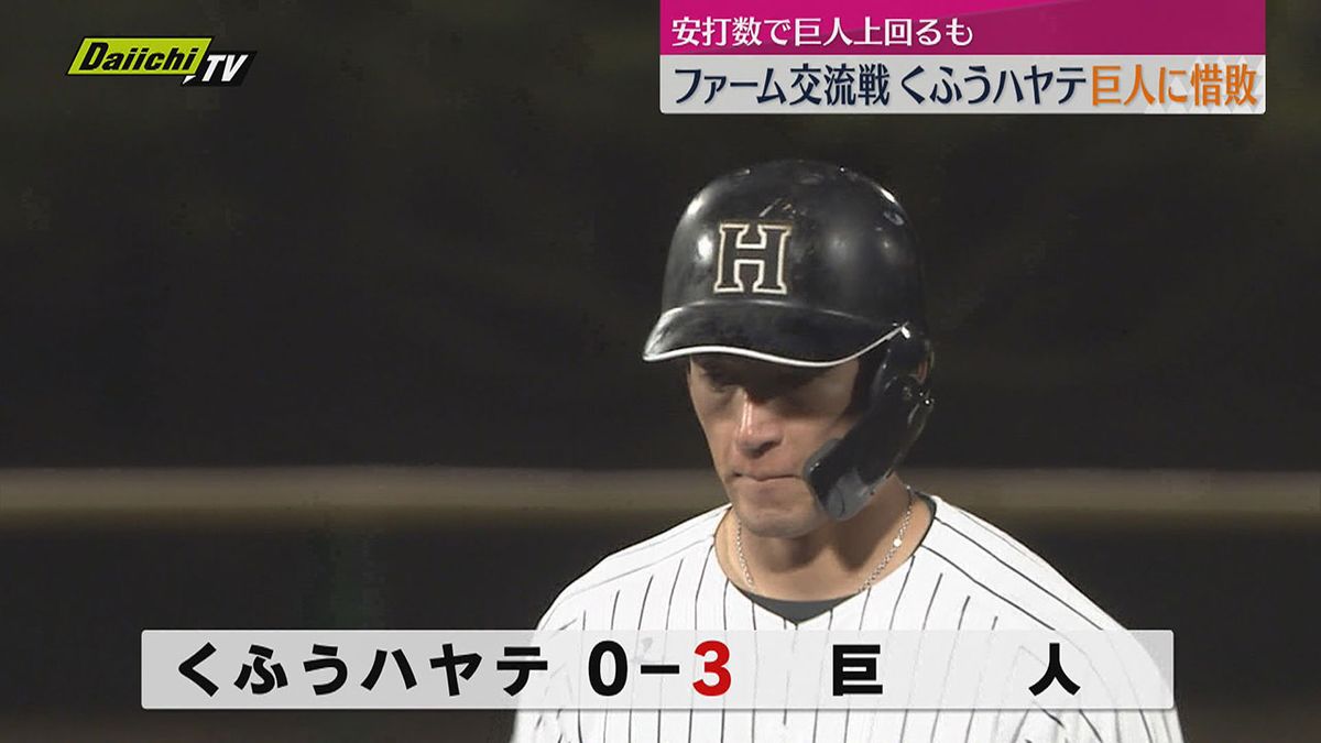 プロ野球ファーム交流戦くふうハヤテが巨人と対戦（静岡市）
