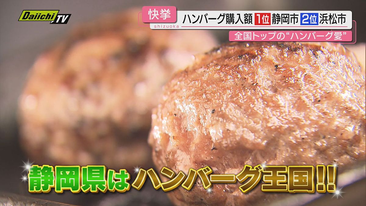 【王国の秘密】｢ハンバーグの年間購入額｣静岡市･浜松市がワンツーフィニッシュ！“肉汁愛”の源…最前線に迫る