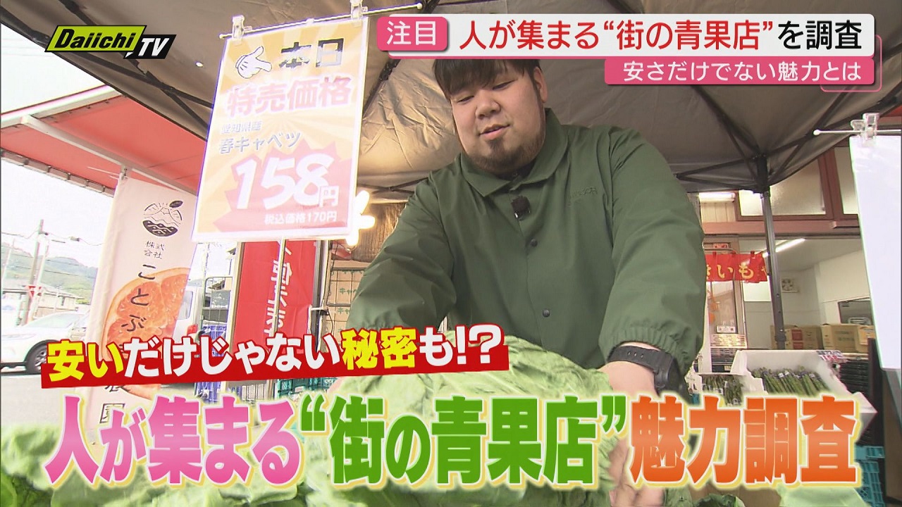 安いだけじゃない』人が集まる“街の青果店”魅力を調査（静岡）（2025年