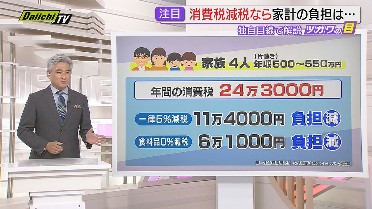 消費税”はこのままでいいのか？参院選で大きな関心 そもそも消費税とは｢every.しずおか｣津川アンカーが検証（2025年7月10日掲載）｜Daiichi-TV  NEWS NNN