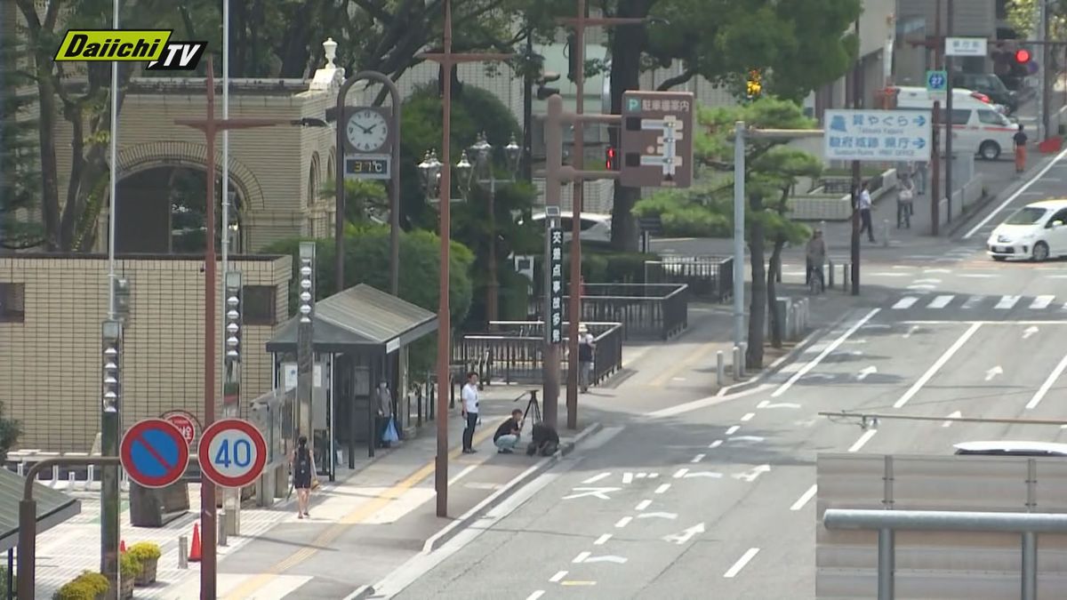 安倍川花火開催の静岡市 全国一の暑さに