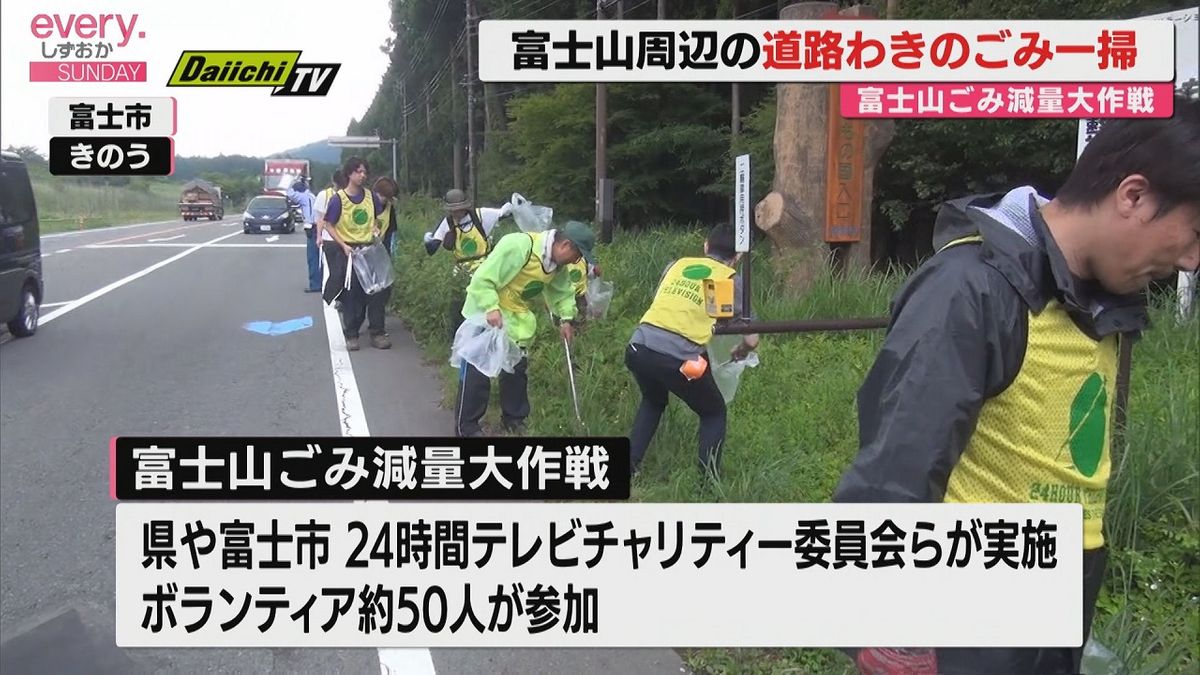 24時間テレビ 富士山登山