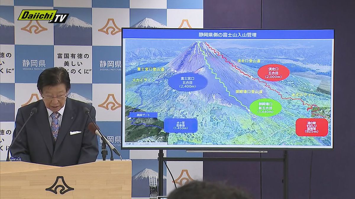 富士山の「弾丸登山」防止へ　静岡県が登山計画の事前登録を求める取り組みなどを始めると発表