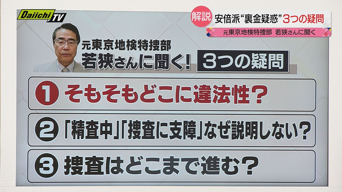 【なぜ】説明避ける“裏金疑惑”渦中の議員…元東京地検特捜部副部長の若狭弁護士とともに解説