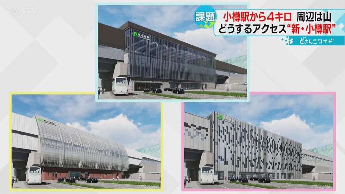 新幹線延伸で設置「新小樽駅」のデザイン案公表　アクセスに課題も…小樽駅まで4キロ