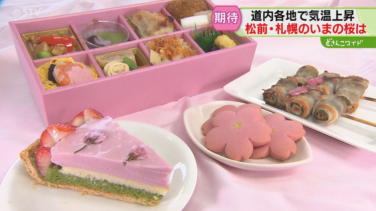 桜の開花発表はお預けですが…百貨店「さくらグルメ」で春を先取り！春の気分を味わって　北海道