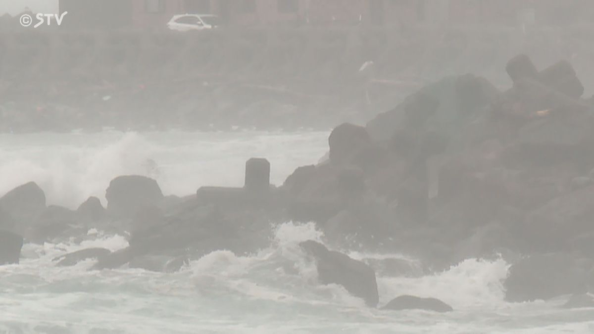 熱帯低気圧の影響　胆振地方などで断続的な雨　ピーク過ぎるも土砂災害などに注意　北海道