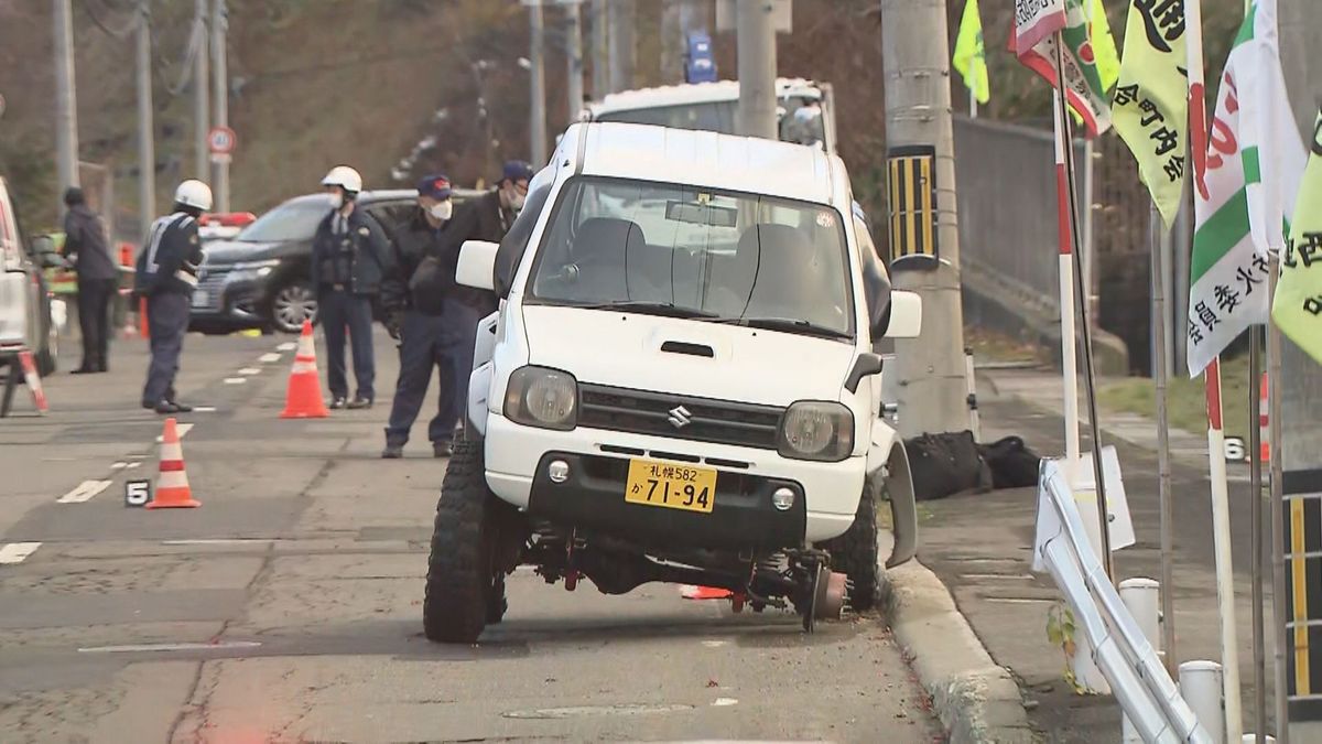 4歳女児重体のタイヤ脱落事故 過失運転致傷で逮捕された男性を処分保留で釈放 札幌地検