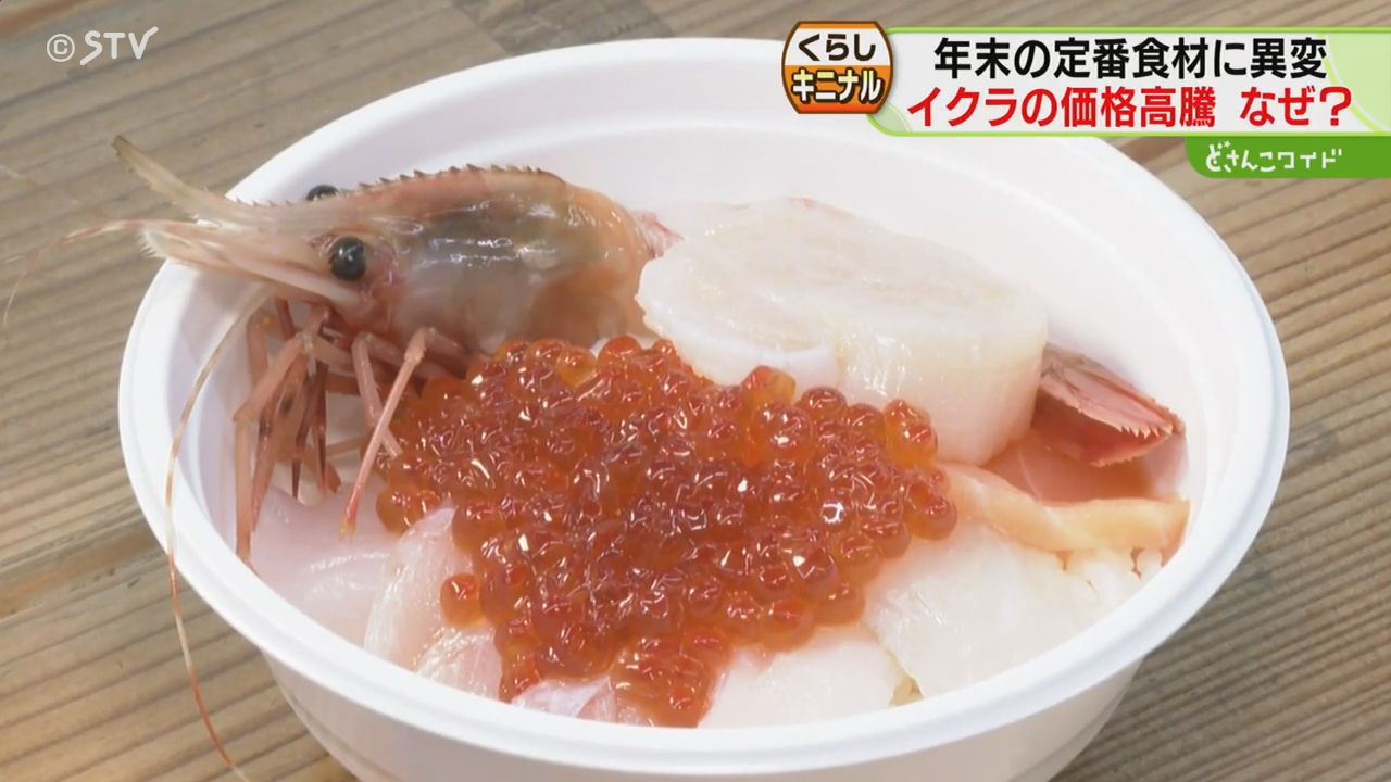 ことしは去年の1.6倍イクラのお値段 武田和史記者が市場で探る