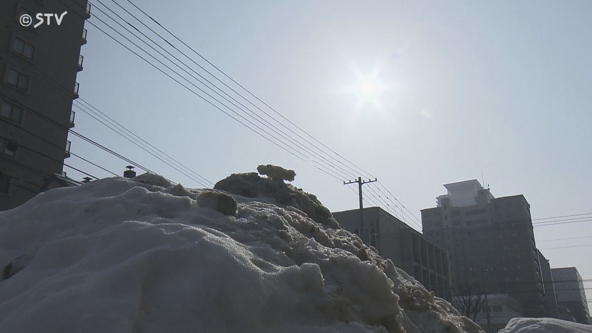 積雪ゼロ！春本番の陽気　函館すでに10℃超　4月上旬並みの暖かさ「マフラー外した」北海道