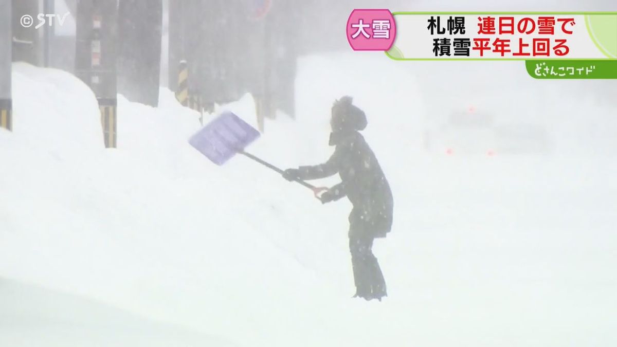 札幌の急なドカ雪で急増「買い替え需要」スコップ壊れて量販店に客　雪も帳尻合わせてきたねぇ