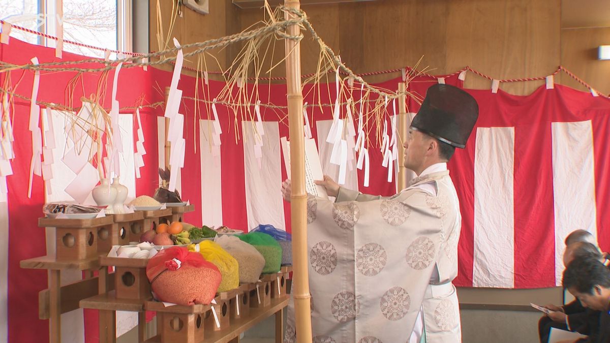 “北海道最速”の米どころ東川町で「播種祭」去年より収穫量増加の見込み 豊作と農作業の安全祈願