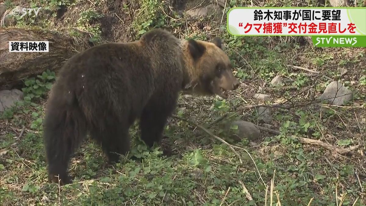 クマ捕獲支援金の見直し求める  北海道・鈴木知事