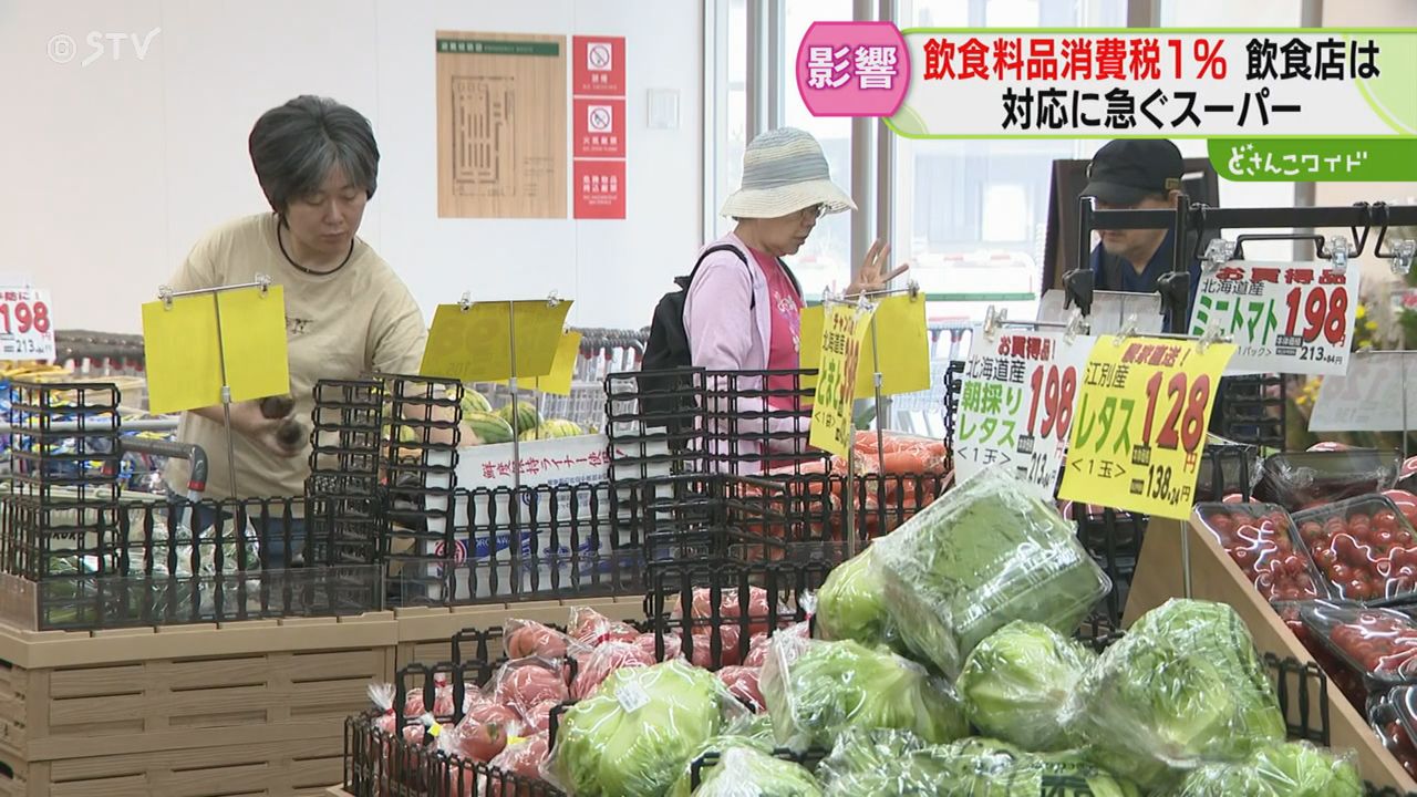 売り切りたいので、大幅値下げしました。 1万点の商品値札を作り直し スーパー「経費が莫大」懸念 消費税