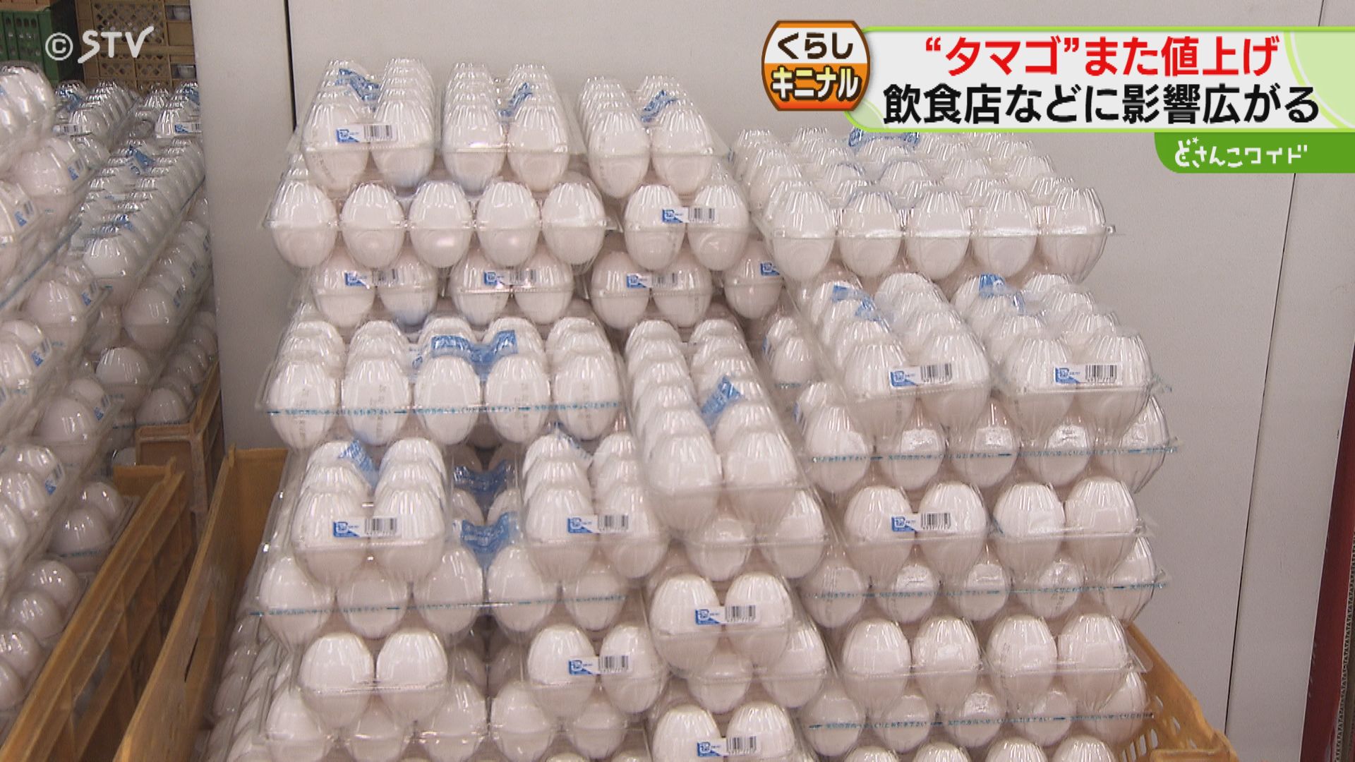 また“タマゴショック”再来か…本州の鳥インフル影響、道内にもじわり