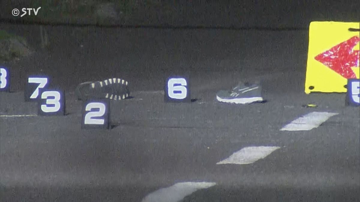 【速報】「男性が血だらけ」札幌市南区南沢でひき逃げか…血を流した倒れた男性が車道に　
