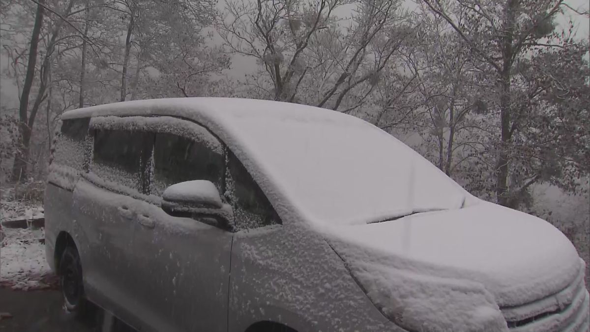 【立冬】妙高市・燕温泉で“初雪”　各地で冷え込む朝　今シーズン一番の寒さに 《新潟》