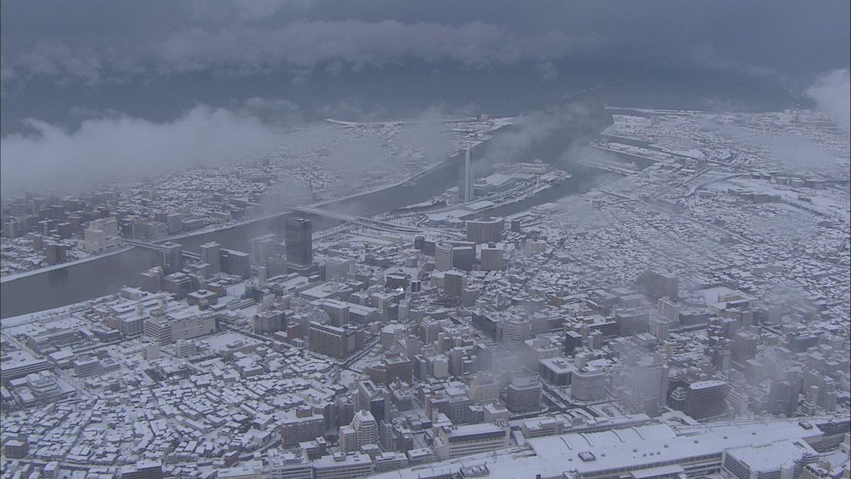 【速報】下越と佐渡に大雪警報を発表　《新潟》