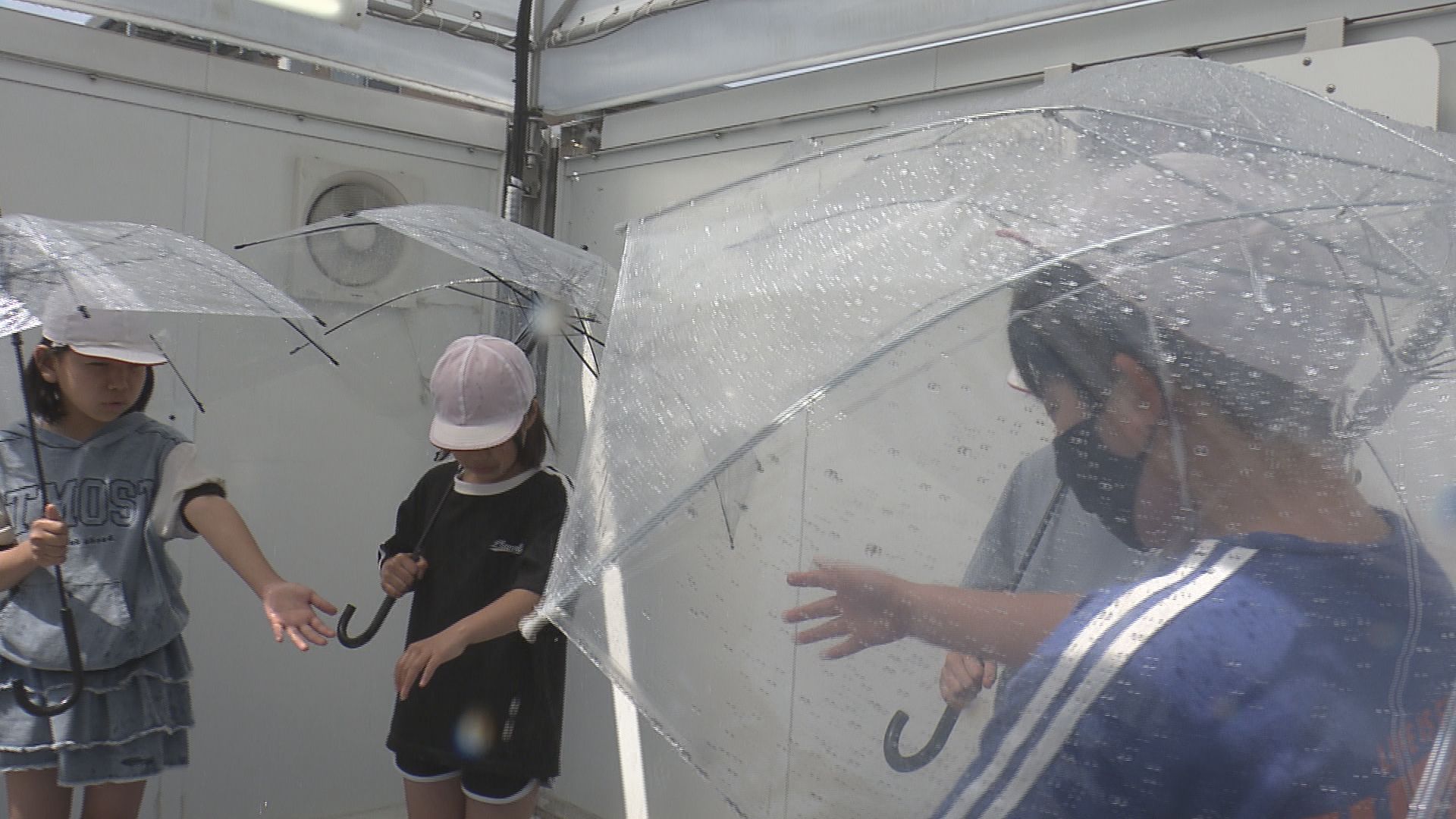 1時間に180ミリの雨 小学生が災害級“豪雨”を体験 「経験したことがない