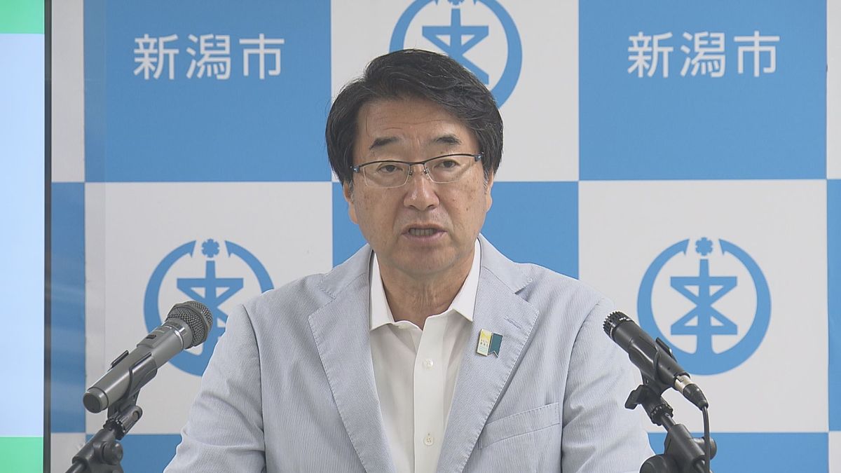 自宅療養中の新潟市・中原市長がコメント発表　「今後３週間程度休養、加療を続ける」　２０日の９月定例会は欠席　≪新潟≫