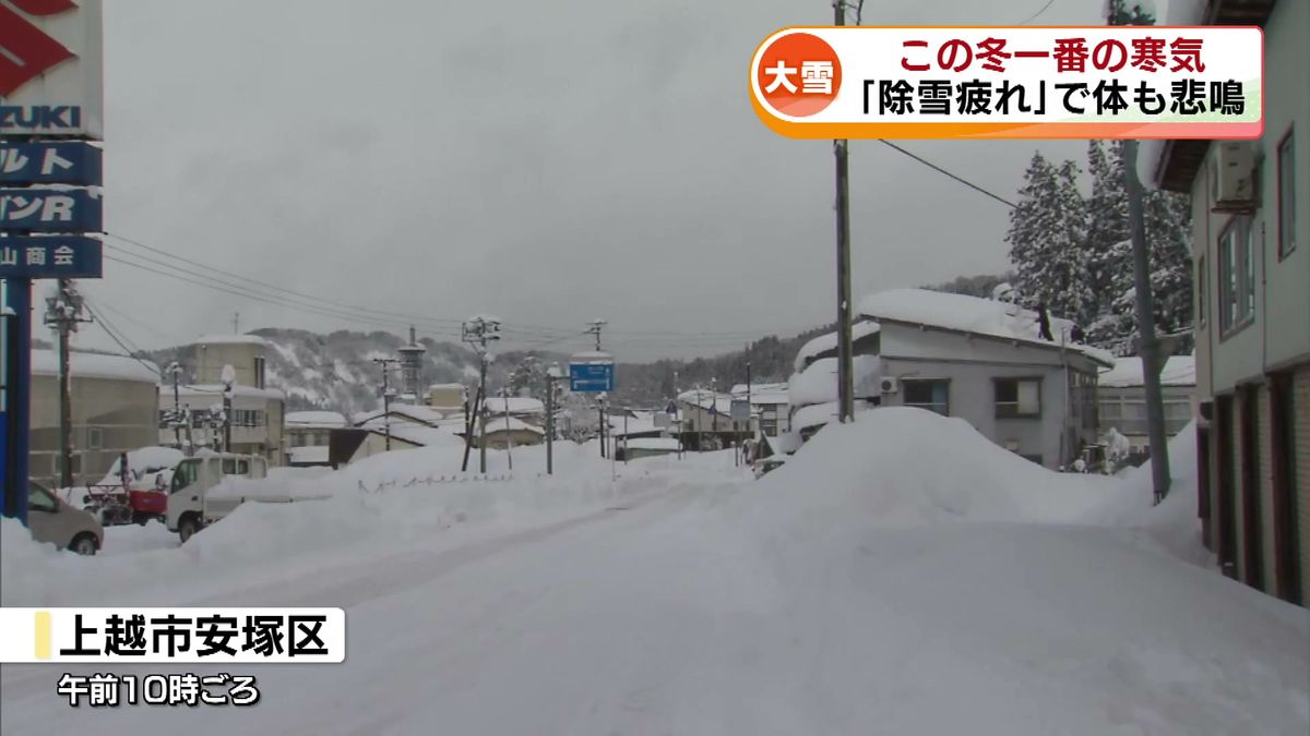 【大雪】2月の観測史上最大の降雪も　この冬一番の寒気　６日にかけて平地でも警報級の大雪になる可能性《新潟》