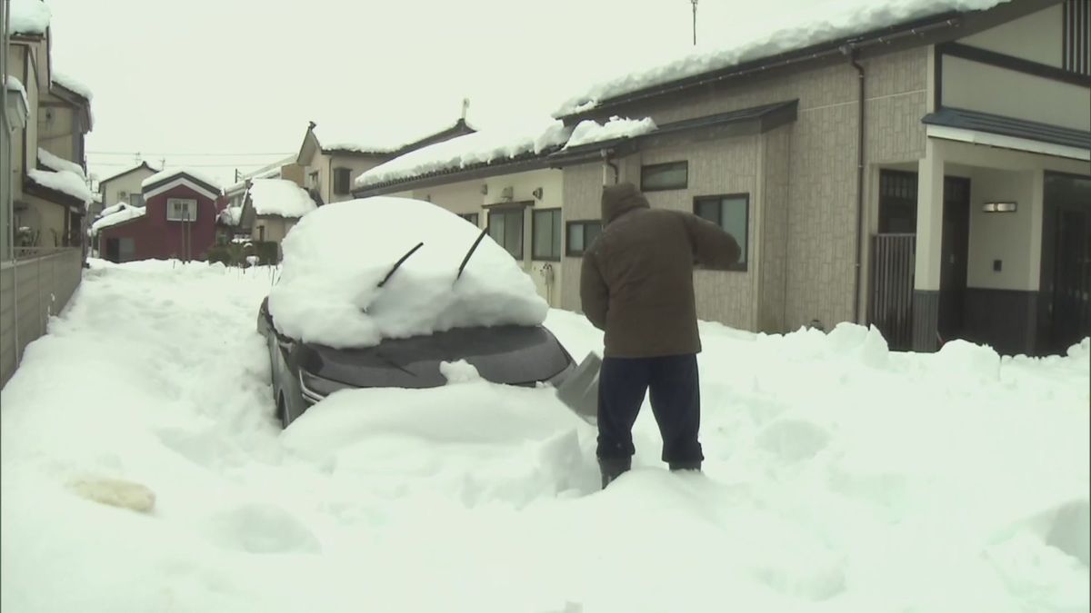 県内で2人が重軽傷　県が「除雪作業事故防止注意情報」発表　週末にかけて冬型強まる見込み　《新潟》